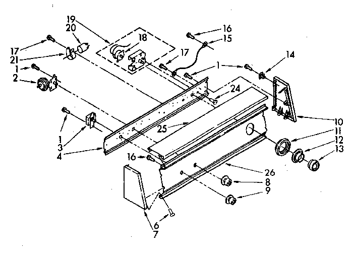 CONSOLE PANEL PARTS