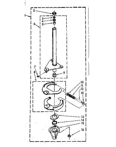 Brake and drive tube parts