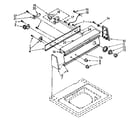 Kenmore 11082672120 console panel parts diagram