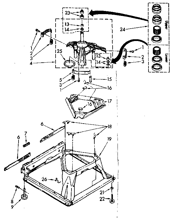 MACHINE BASE PARTS