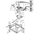 Kenmore 11082672320 machine base parts diagram