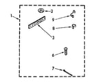 Kenmore 11082681720 miscellaneous parts diagram