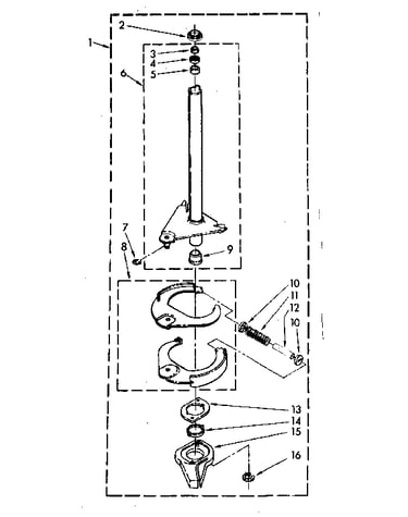 Brake and drive tube parts