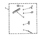 Kenmore 11082682820 miscellaneous parts diagram