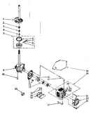 Brake, clutch, gearcase, motor and pump parts