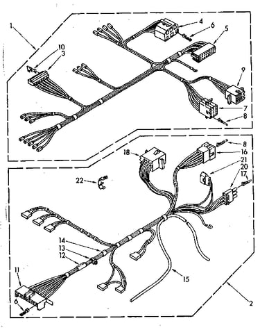 Wiring harness parts