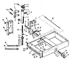 Craftsman 113198110 base and column assembly diagram