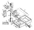 Craftsman 113198111 base and column assembly diagram