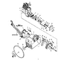 Craftsman 113198210 yoke and motor assembly diagram