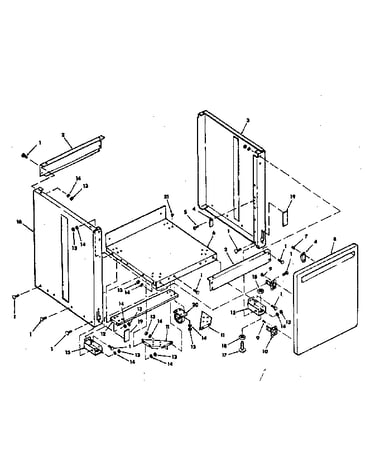 23" cabinet