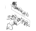 Craftsman 113198250 yoke and motor assembly diagram