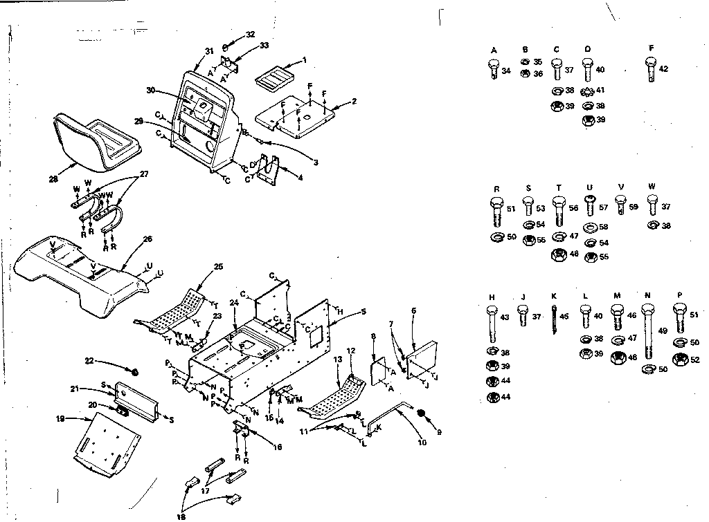 CHASSIS, FENDER & DASHBOARD