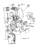 Cylinder and crankcase