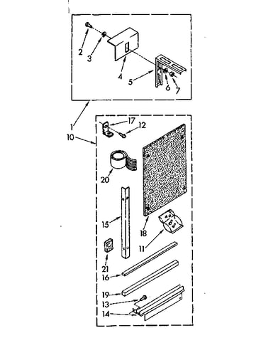 Accessory kit parts