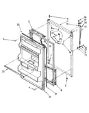 Refrigerator door