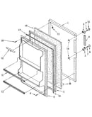 Refrigerator door