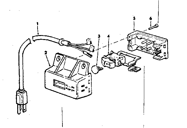 On/off power outlet