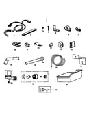 Ice maker installation parts