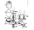 Kenmore 441340940 functional replacement parts diagram