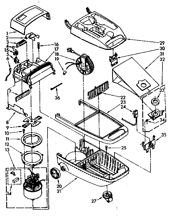 VACUUM CLEANER PARTS