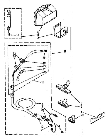 Attachment parts