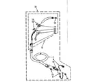 Kenmore 1164465280 hose assembly diagram