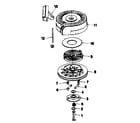 Craftsman 143384402 rewind starter no. 590621 diagram