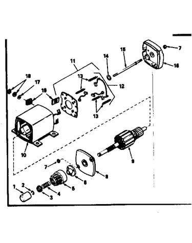 Starter motor