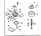 Tecumseh HM80-155273L carburetor diagram