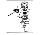 Tecumseh HM80-155273L rewind starter diagram