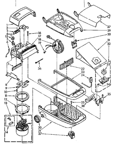 Vacuum cleaner parts