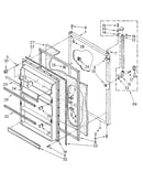 Refrigerator door