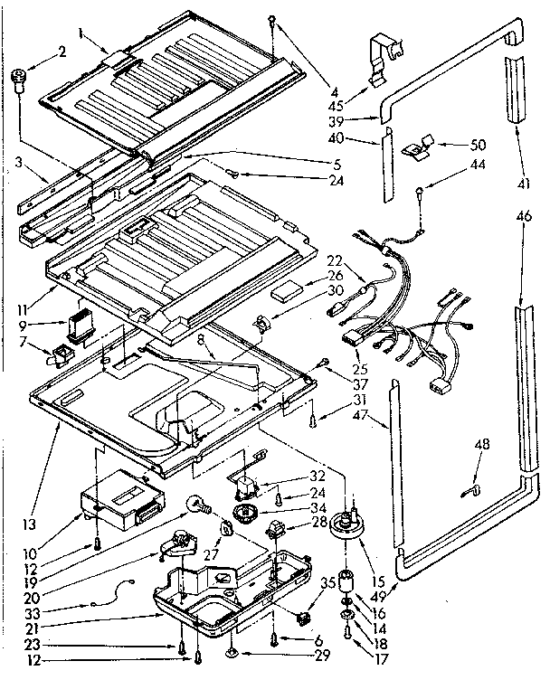 COMPARTMENT SEPARATOR AND CONTROL PARTS