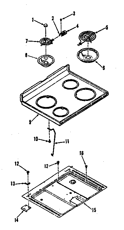 Main top section