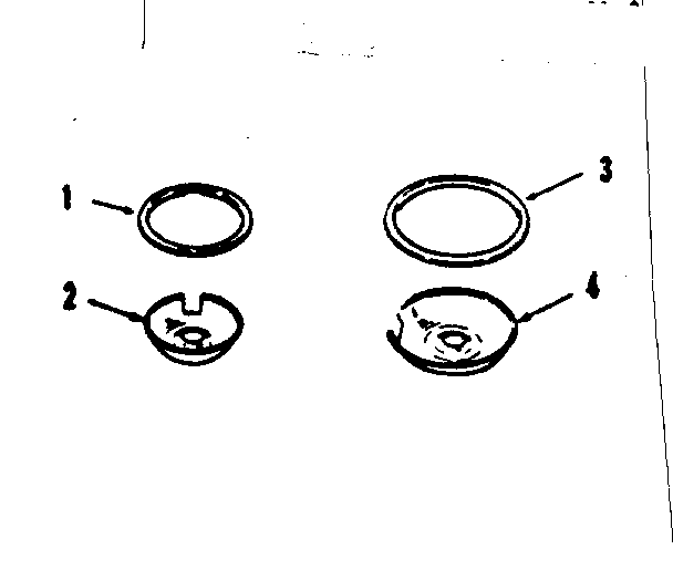 OPTIONAL PORCELAIN PAN AND CHROME RING KIT NO. 8068410