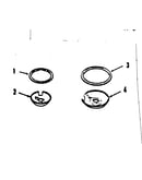 Optional porcelain pan and chrome ring kit no. 8068410