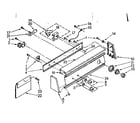 Kenmore 11081863600 console panel parts diagram