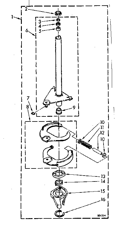 BRAKE AND DRIVE TUBE PARTS