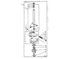 Kenmore 11081863600 brake and drive tube parts diagram