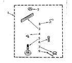 Kenmore 11081864800 miscellaneous parts diagram