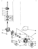 Brake, clutch, gearcase, motor and pump parts