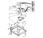 Kenmore 11081864800 machine base parts diagram