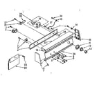 Kenmore 11081864300 console panel parts diagram