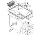 Kenmore 1988185310 cabinet parts diagram