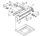 Kenmore 11082673720 console panel parts diagram