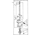 Kenmore 11082673120 brake and drive tube parts diagram