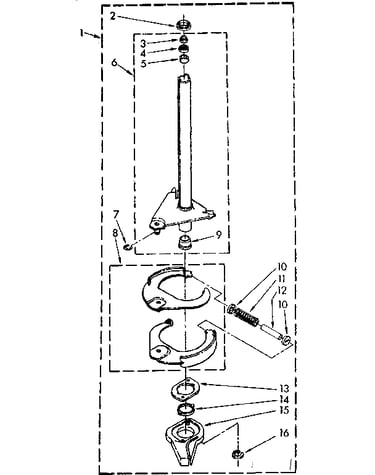 Brake and drive tube parts