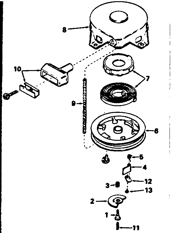 REWIND STARTER NO. 590473