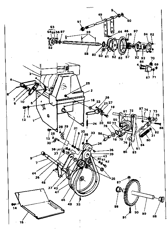 Motor mount assembly