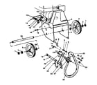 Craftsman 536886400 motor mount assembly diagram